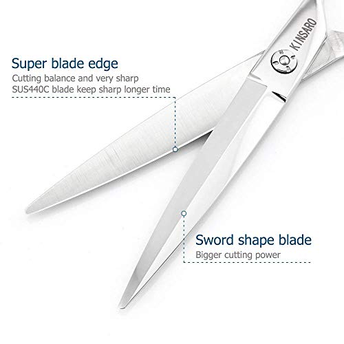 7-INCH-hair-cutting-scissors-hair-scissors-barber-shears-6-INCH-hair-thinning-shears-hair-thinning-scissors-Kinsaro