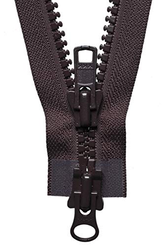 Water Resistance Zipper YKK #5 Water Separating - 580 Black (1 Zipper/Pack) (24