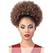 Motown Tress (Pd-afro9) - Heat Resistant Fiber Ponytail (1 JET BLACK)