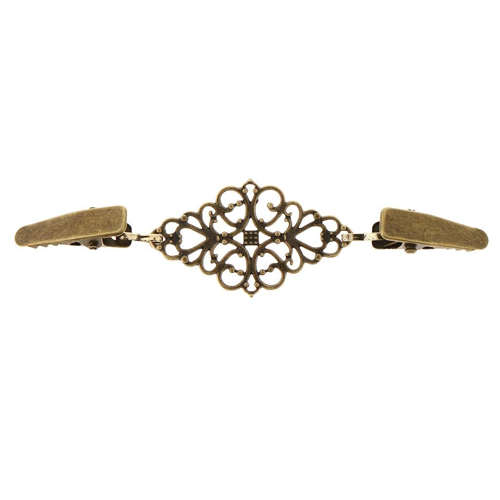 ™ Women Ladies Vintage Cardigan Sweater Clips Blouse Shirt Collar Clip Bronze | Other Womens Accessories | Womens Accessories-image-44