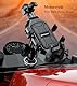 BRCOVAN Motorrad Gabelvorbau Handyhalterung mit Vibrationsdämpfer, Verstellbar Motorrad Handyhalter, Anti-Shake, für 5,4 Zoll - 7,2 Zoll Smartphones
