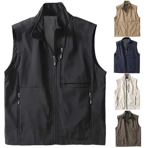 Camiseta sin mangas softshell corte ajustado para evitar el viento al aire libre 3
