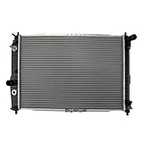 PHILTOP Radiator Compatible with Aveo 2004-2008, Aveo5 2007-2008, Automotive Engine Radiator Replace# CU2873, 0AGM5771, 0AGM6252, 21607, 221-9020, 22190