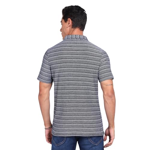Image of Lee Men's Striped Regular Fit T-Shirt