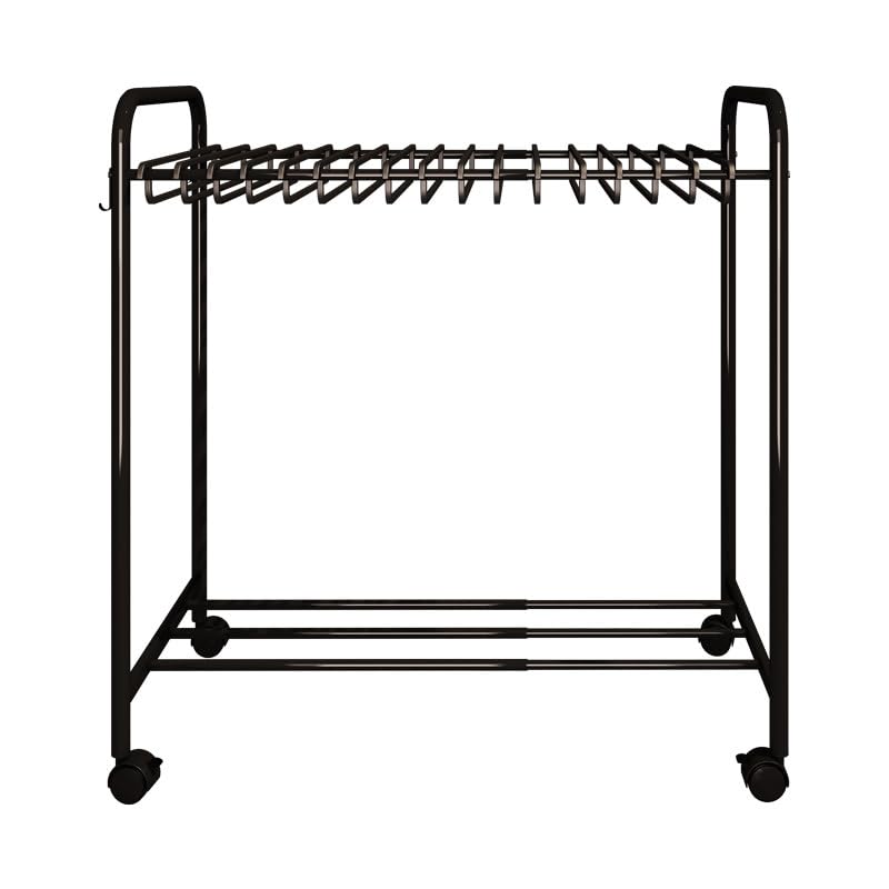 Perchero portátil para pantalones con 24 Hanrs multifunción para pantalones vaqueros, bufandas, faldas, secado y Sto Solut para dormitorio