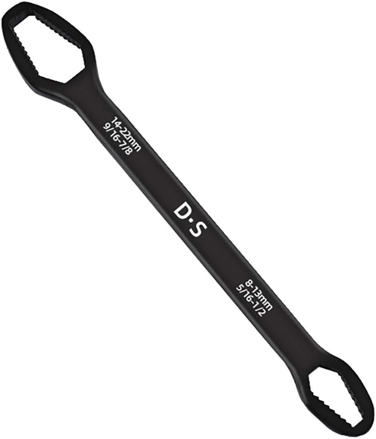 Universal Double Ended Wrench, SelfTightening 822mm Screw Nuts Repair