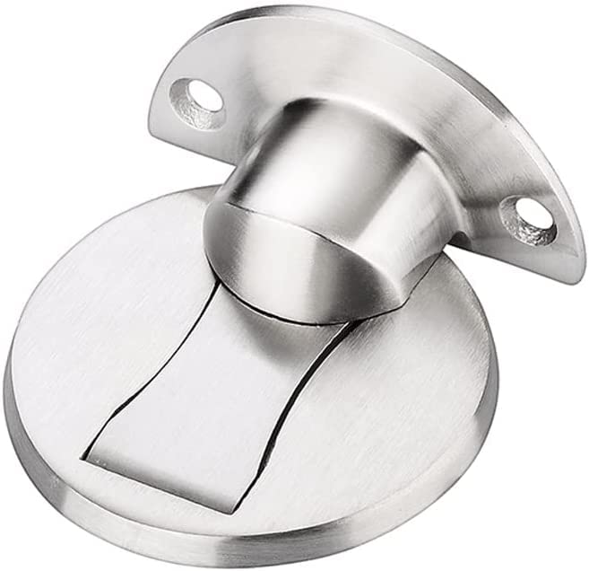 Tope de puerta magnético elegante para un baño moderno y libre de impactos molestos