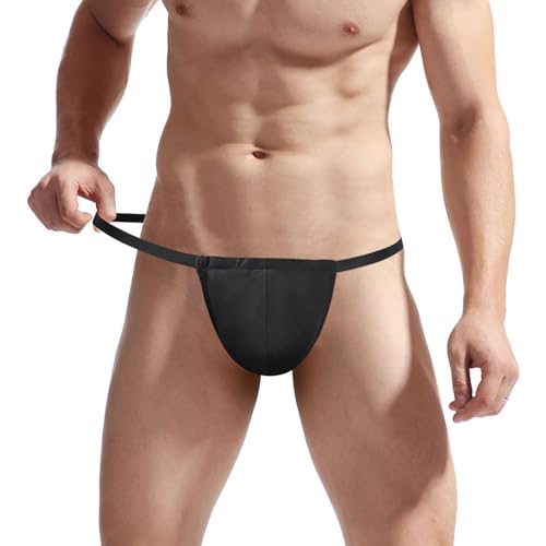 Men's Sexy Strap Thong Underwear with Athletic Supporter G-String Thong Underwear for Men4