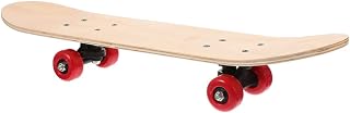 TOYANDONA Patineta de Graffiti Patinar Cubiertas patinetas patineta en Blanco monopatín en Blanco para patineta en Blanco de Madera Marrón Claro Color Aleatorio