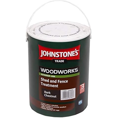Johnstone's Quick Dry Woodstain Dark Chestnut Cover