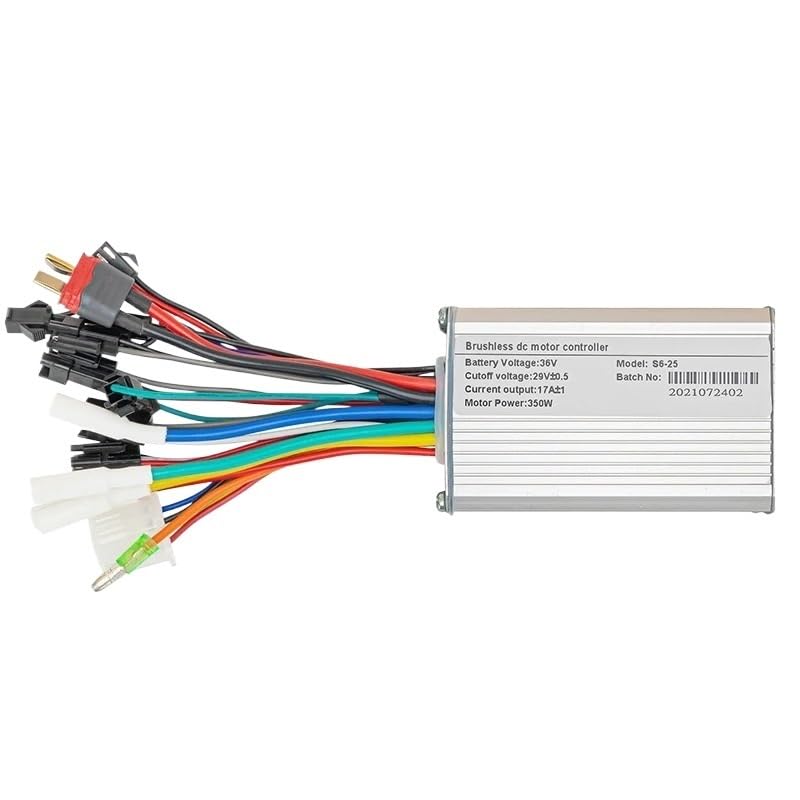 Centralina Monopattino Elettrico Scooter motorizzato con Controller 24V 36V 48V 350W Brushless Motor Controller(48V350W Brake Type 2)