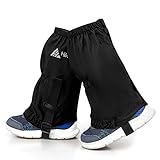 HIKENTURE Gamaschen Kinder Wasserdicht - Winter Kinder Gamaschen Schnee Wandern - Schneegamaschen wasserdicht Schneestulpen Kinder - Hiking Gaiters Gamaschen - Schneeschutz Beine Schuhe Hosen