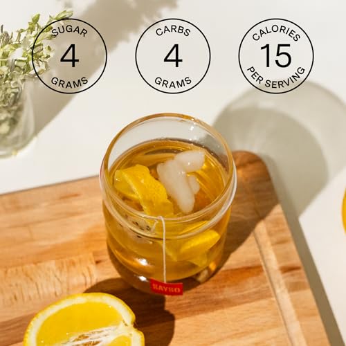 SAYSO Old Fashioned Original Craft Cocktail Tea Bag | Under 1 Min (With Bitters & Orange) | Steep in Whiskey & Cold Water |Organic, Certified Gluten-free & Non-GMO| (<4G Sugar, 15 Calories), 8 count