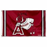 Arkansas Razorbacks Vintage Retro Throwback 3x5 Banner Flag