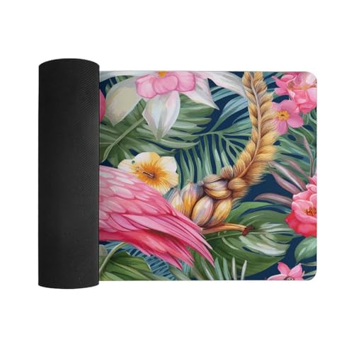 Protector de Escritorio con Diseño Floral Flamingo Grande miniatura 3