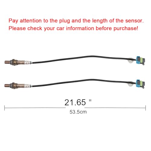 Sensor de oxígeno JDMON 2 piezas para vehículos miniatura 7