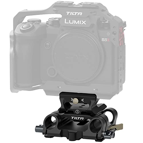 TILTA Modular 15mm LWS Baseplate Adapter Type I with ARCA Adapter Compatible with Most Tilta Camera Cage Black TA-MBP1-B - Image 2