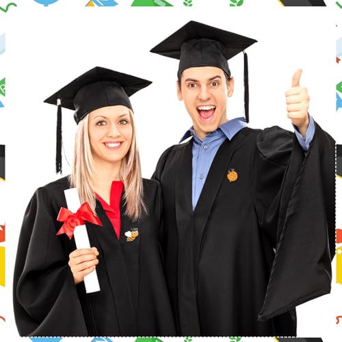 Image of Giegxin 40 Pcs 2026 Graduation Pins Bulk Kindergarten Preschool Enamel End of the Year Student Gifts Class of 2026 Graduation Lapel Pins Teachers Backpack for Teacher Student