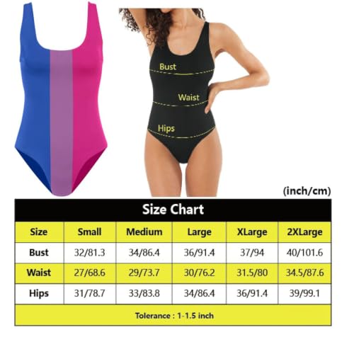 Maillot de bain bisexuel femmes coupe ajustée anti-décoloration pride - 5