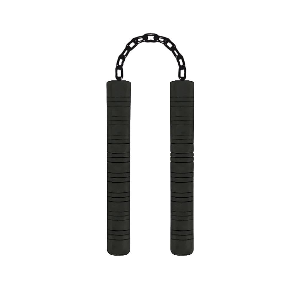 PROVERVE Nunchaku for Kids and Adults, Matt Black, Martial Arts, Kung Fu Training Nunchakus, Karate Training Nunchucks (Pack of 1) (Foam Nunchaku)