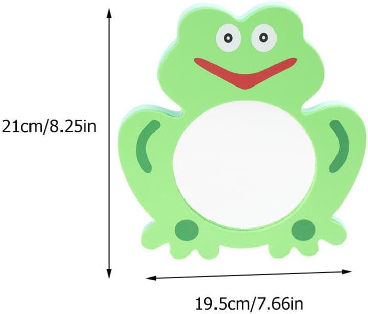 2pcs Mirror Bath Toy Set in Frog Shape Interactive Baby Bath Toys Kids Shower Toys Shower Bathtub Toy for Fun Time