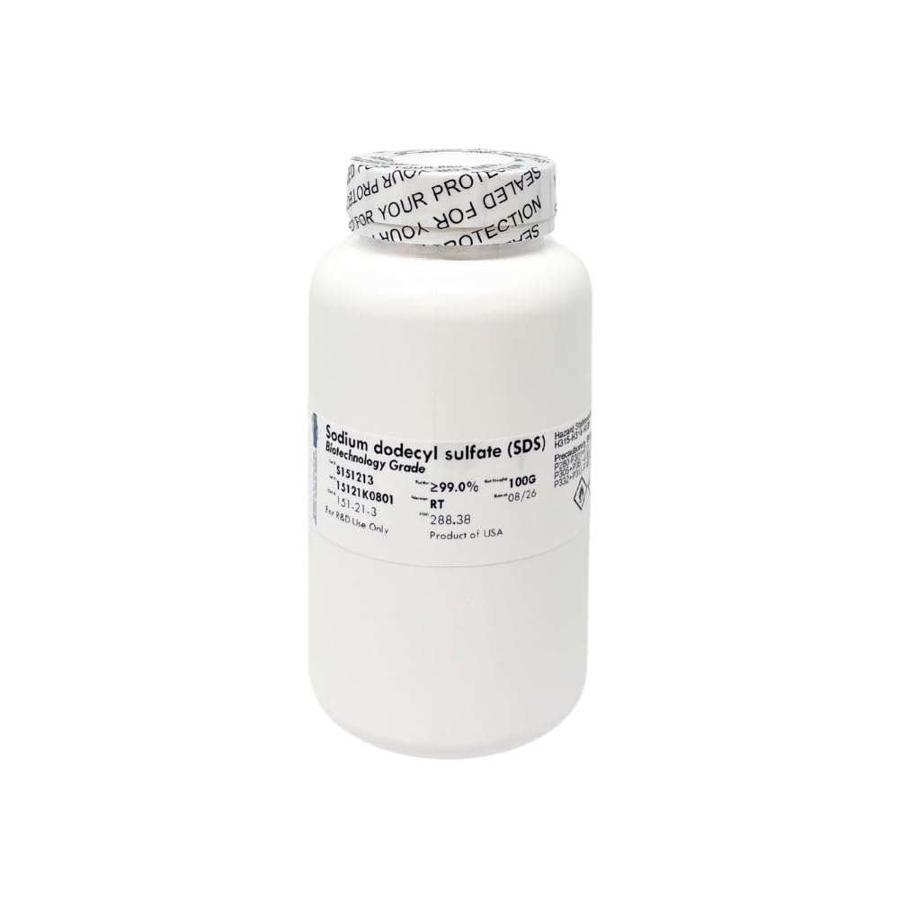 Sodium Dodecyl Sulfate (SDS) 99+% - Biotechnology Grade 100g