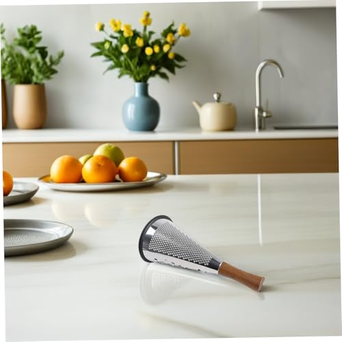 Rallador Manual con Mango Ergonómico de Acero y Madera miniatura 4