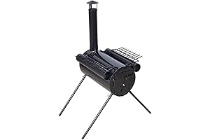 TMS Potbelly Stove Wood Burning Camping