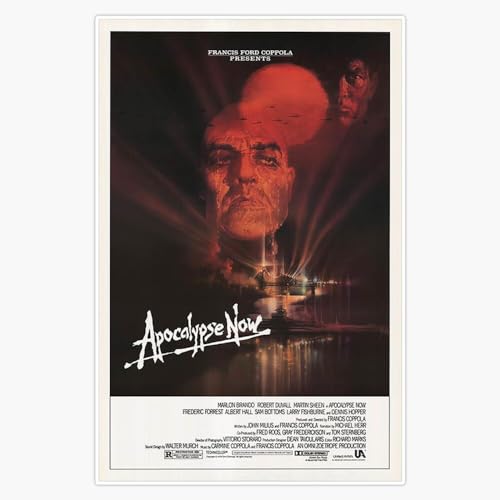 Apocalypse Now Francis Ford Coppola Classic Vietnam War Movie Poster Art Design Magnet Reusable Car Decal – Indoor & Outdoor Use – 5 Inch