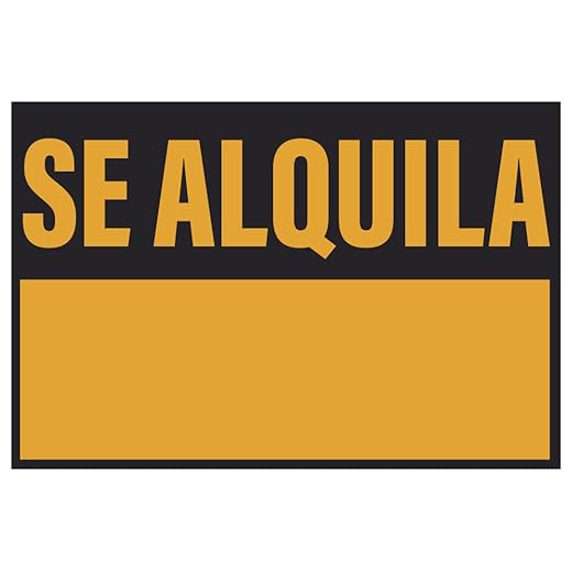 Meganei Cartel Se Alquila 50X35 Cm En Oferta Wurko - Cartel&Quot;Se Alquila&Quot; 50 X 35 Cm