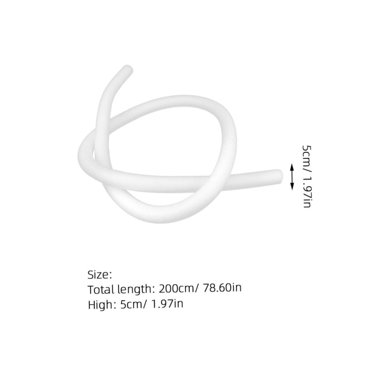 Gadpiparty Foam Backing Rod Caulk Saver Gap Filling Strip Foam Filler for Gaps Concrete Backer Rod