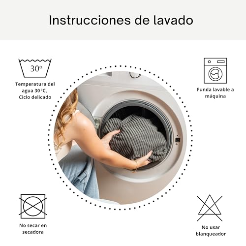 Miniatura 5 de Bananair - Futón Japonés Enrollable 1 Persona, Grueso Y Cómodo, Fabricado En Francia, Funda Lavable, Cama Plegable De Suelo Práctica Colchón Plegable, Correa Incluida 90 190 Cm, Gris Oscuro