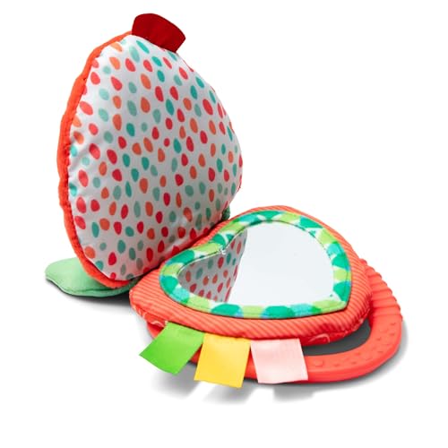 Image of Melissa & Doug Peek-a-Boo Berry Take-Along Toy with Teether, Clip-On Stroller Toy for Baby Ages 12m+ (Pack of 12)