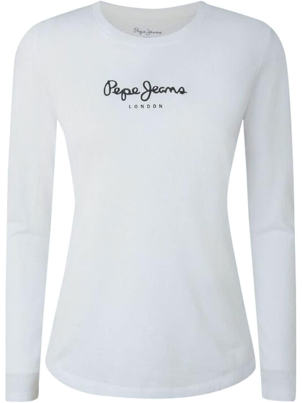 Pepe Jeans Women's New Virginia Ls N T-Shirt (Pack of 1)