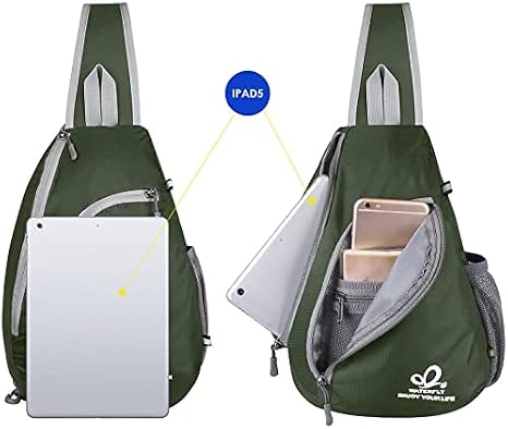 Waterfly Chest Sling Shoulder Backpacks 