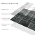 10 Sheet Peel and Stick Backsplash Tile, 12"x12", Dark Grey