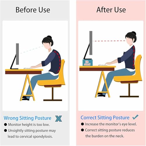 Support de moniteur d'angle pour ordinateur portable et bureau à la maison - 6