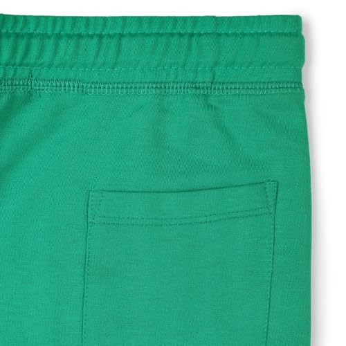 Image of Alan Jones Clothing Boys Casual Bermuda Shorts | Placement Print | French Terry | Regular Fit | Drawstring Closure | Age 5-16 Years | Lounge & Casual Wear