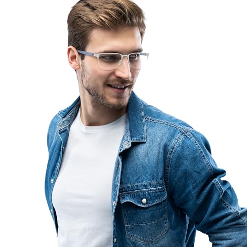 Image of Coach mens Hc5158 Rectangular Prescription Eyewear Frames