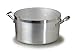 Pentole Agnelli Casseruola Alluminio Alta Family 2 Manici cm22 Pentole Cucina, Acciaio Inossidabile, Argento, 22 cm