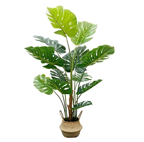 Artificial Planta Árboles Falsos Árbol Artificial Plantas Artificiales Grandes, Plantas Tropicales, Árbol De Monstera Artificial En Maceta For Decoración De Interior Y Exterior, Hogar Y Jardín Plantas