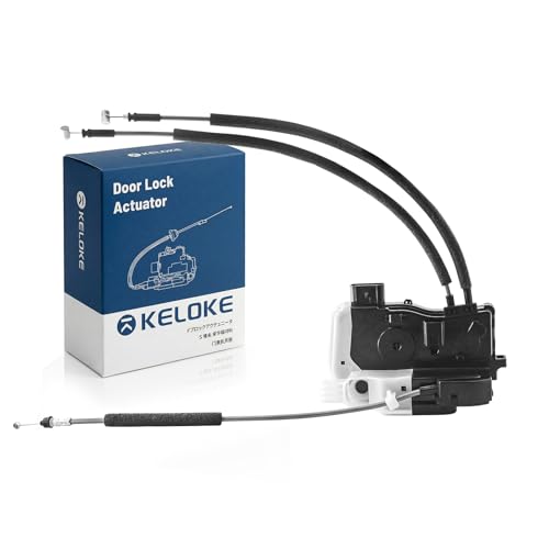 Image of KELOKE Door Latch Lock Actuator Compatible with Hyundai Tucson 2010 2012 2013 2014 2015, Fuel Cell 2016 2017. 2016-2017 fit Fuel Cell Model Only, Rear Right Passenger Side, Replace# 81420-2S000