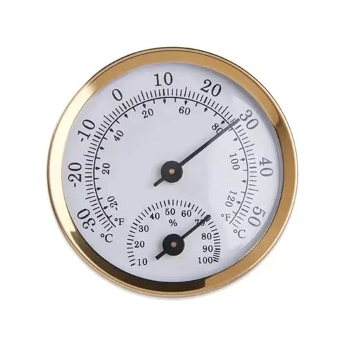 ミニポインター型温度計湿度計室内温度湿度計センサーゲージ家庭用温度計(B)