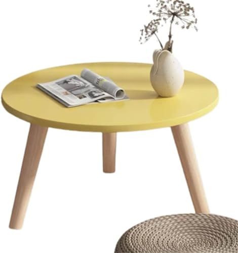 Farigrut ローテーブル 座卓 円型 ちゃぶ台 軽量 木製 テーブル 小型 組立簡単 ベッドテーブル 食事 一人暮らし サイドテーブル おしゃれ フロアテーブル 携帯便利 北欧風 ローテーブル 円卓 リビング 脚マット付 食卓 多機能 座卓 テーブル