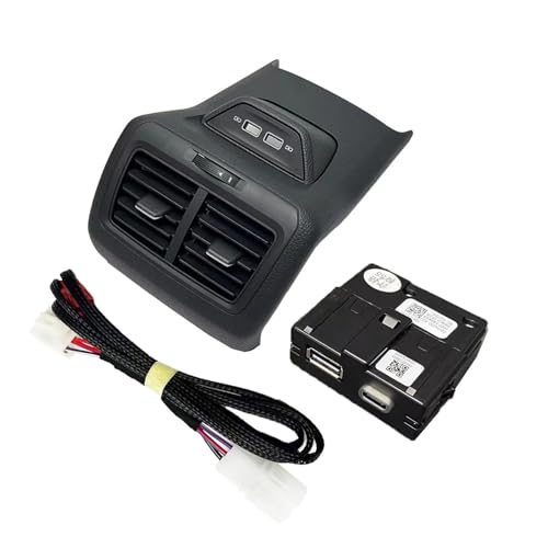 A/C Outlet Vent Rear Air Outlet Vent Trim Frame Assembly Center Armrest With USB 82V 5GG864298B 5GG 864 298B For Golf 7 MK7 13-19 Air Conditioning Outlet