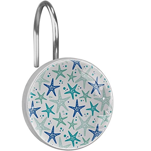 Crochets de rideau de douche durables au design soigné