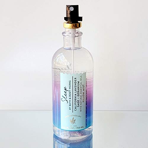 Bath and Body Works Aromatherapy Sleep CALIFORNIA LAVENDER SAGE GERANIUM Pillow Mist 5.3 Fluid Ounce