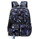 Mochila Feminina Escolar Impermeável Estilo Coreano | Mochila Grande Capacidade para Faculdade(PRETO 2776)