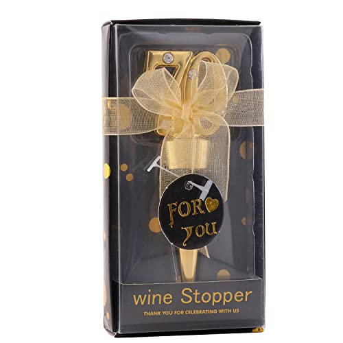 24pack70thbirthdaypartyfavorsforguests70yearsoldwinebottlestopperwithgiftboxfor70thweddinganniversarysouvenirspartyfavordecoration Urban Country Home Decor 24 pack 70th birthday party favors for guests 70 years old wine bottle stopper with gift box for 70th wedding anniversary souvenirs party favor decoration urban country home decor