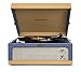 Crosley CR6234A-BT Dansette Junior Portable Turntable with Aux-In, Blue/Tan